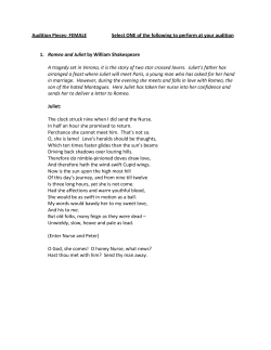 Audition Monologues Drama