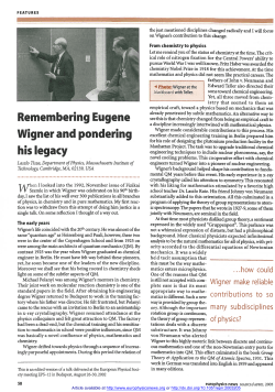 - Europhysics News