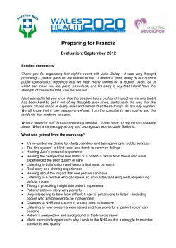 centre for health leadership wales