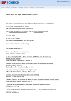 Helium, neon and argon diffraction from Ru(0001)