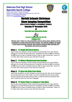 Entries for SJ Comp Lime Kiln Farm