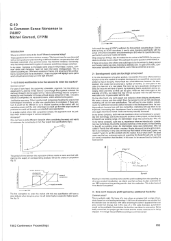 ls Common Sense Nonsense in Michel Gavaud, CFPIM