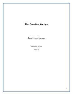 The Canadian Martyrs