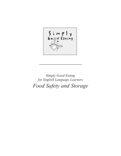 Food Safety and Storage - University of Minnesota Extension