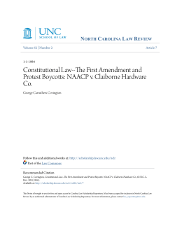 NAACP v. Claiborne Hardware Co.