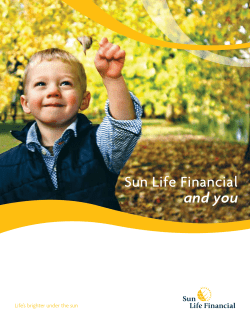 Sun Life Financial and you