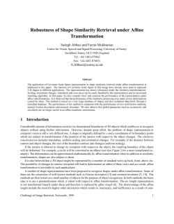 Robustness of Shape Similarity Retrieval under Affine Transformation