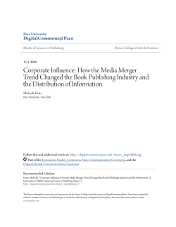 Corporate Influence: How the Media Merger Trend Changed the