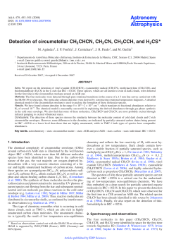 Detection of circumstellar CH2CHCN, CH2CN, CH3CCH, and H2CS