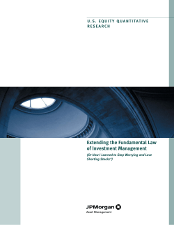 Extending the Fundamental Law of Investment