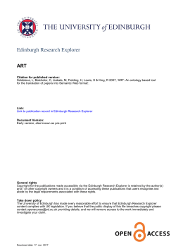 as Adobe PDF - Edinburgh Research Explorer