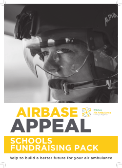 schools fundraising pack