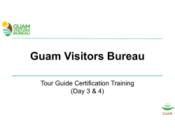 Module B - Guam Visitors Bureau