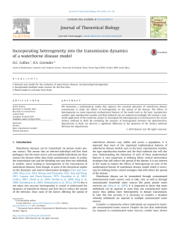 Incorporating heterogeneity into the transmission dynamics of a