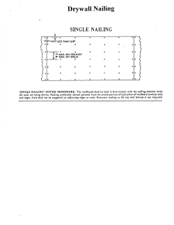 Drywall Nailing Fasteners