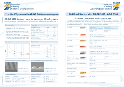 AR-BR 5400 bottom resist for two-layer lift-off systems