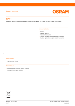 Product datasheet VIALOX NAV-T | High