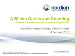 A Billion Curies and Counting