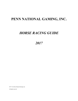 2017 HCCTR Horse Racing Guide