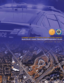 Traffic Management Plan - Cobb County Government