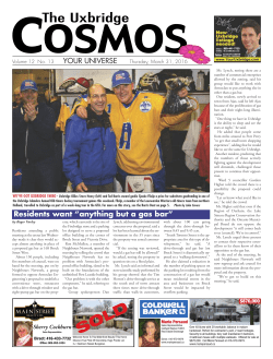 31 - The Uxbridge Cosmos