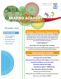 November 2016 IMPORTANT EVENTS