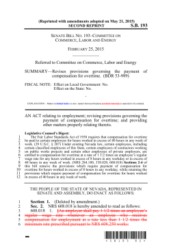 2nd Reprint - Nevada Legislature