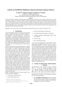 CirdoX: an on/off-line multisource speech and
