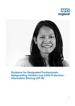 Guidance for Designated Professionals