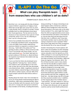 ILAPT Newsletter - Illinois Association for Play Therapy