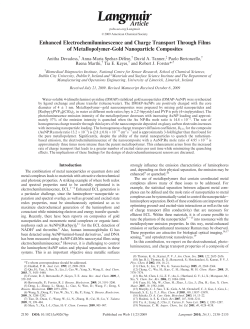 Enhanced Electrochemiluminescence and Charge Transport