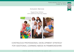 CONTINUOUS PROFESSIONAL DEVELOPMENT STRATEGY FOR