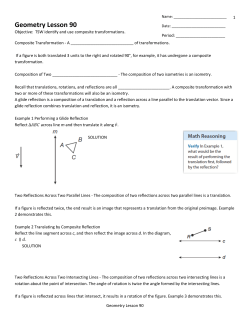 Geometry Lesson 90