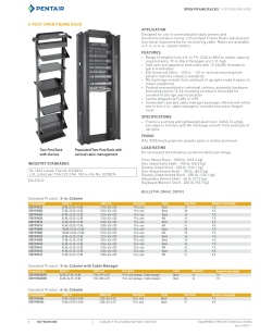 2Post Open Frame Racks