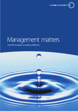 OPEN FILE - NHS Confederation