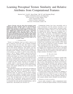 Learning Perceptual Texture Similarity_IJCNN16