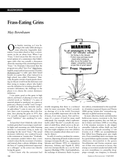 Frass-Eating Grins