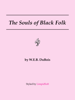 The Souls of Black Folk