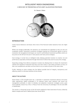 intelligent index engineering