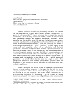 Sovereignty and (or) Subversion - University of Virginia School of Law