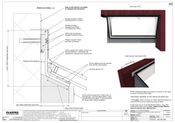 402-ASS-058 - Wall abutment detail (DGU) for pitches greater than 5