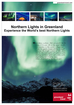 Northern Lights in Greenland