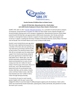 Read Article - Granite Telecommunications