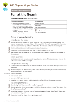 Fun at the Beach - Oxford University Press