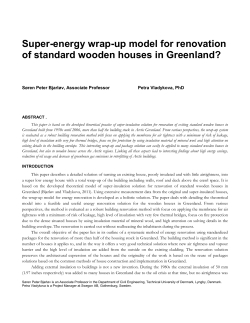 Super-energy wrap-up model for renovation of standard wooden