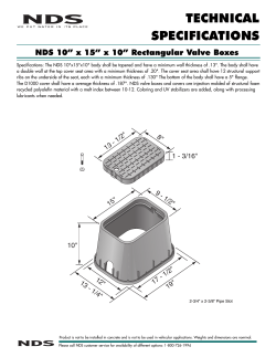 10x15in Rectangular Valve Boxes