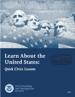 Learn About the United States: Quick Civics Lessons