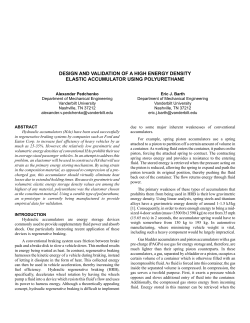 Design and Validation of a High-Energy Density Elastic Accumulator