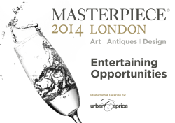 Entertaining Opportunities