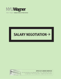 Salary Negotiation Guide